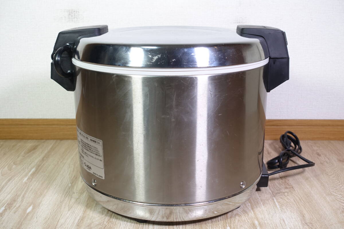 TIGER タイガー 業務用電子ジャー JHA-540A 5.4L(3升) ステンレス 保温ジャー 店舗用品 管理番号4533_画像3