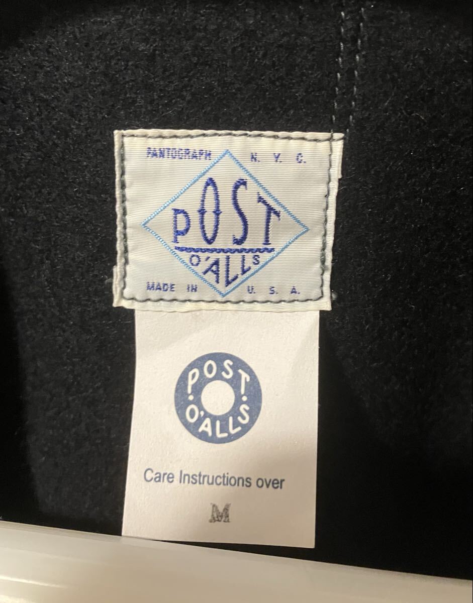 ポストオーバーオールズ　ポストオーバーオールズ　C-POST wool melton navy CPO_画像5