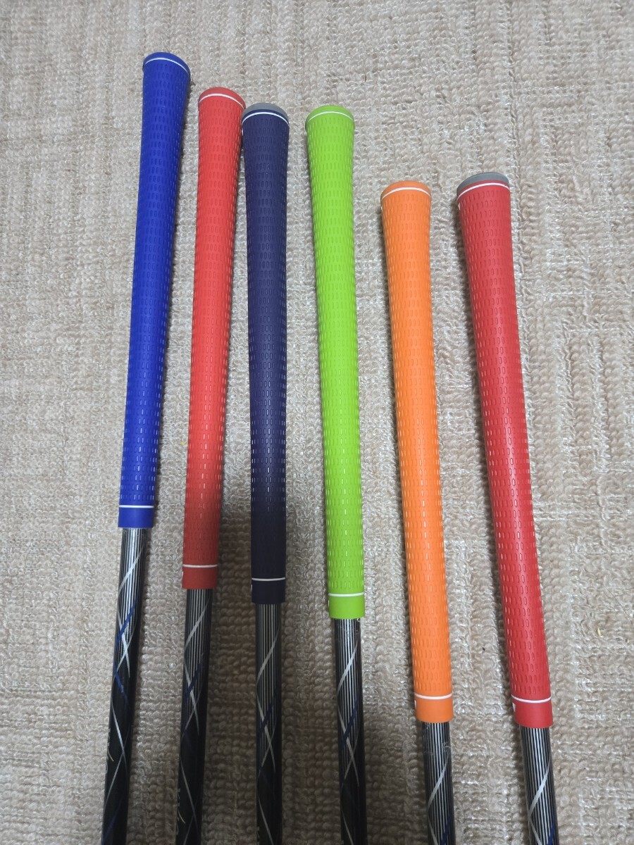 ★中古USED★DUNLOP(ダンロップ)名器XXIO(ゼクシオ)8 アイアン6本セット#6～9,PW,AW カーボンMP800シャフトFlex:SR グリップ交換有_画像9