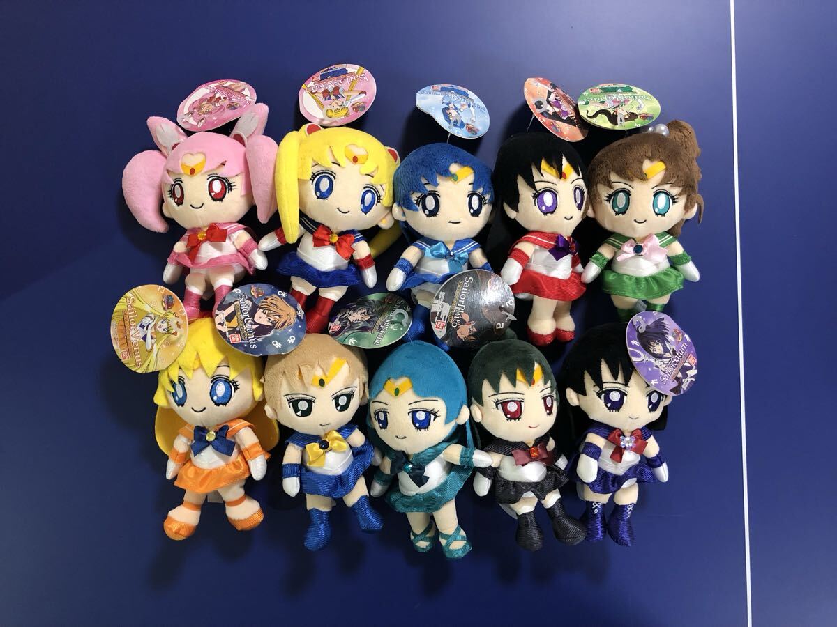 【未使用】 美少女戦士 セーラームーン ぬいぐるみ 10個セット 送料無料_画像1