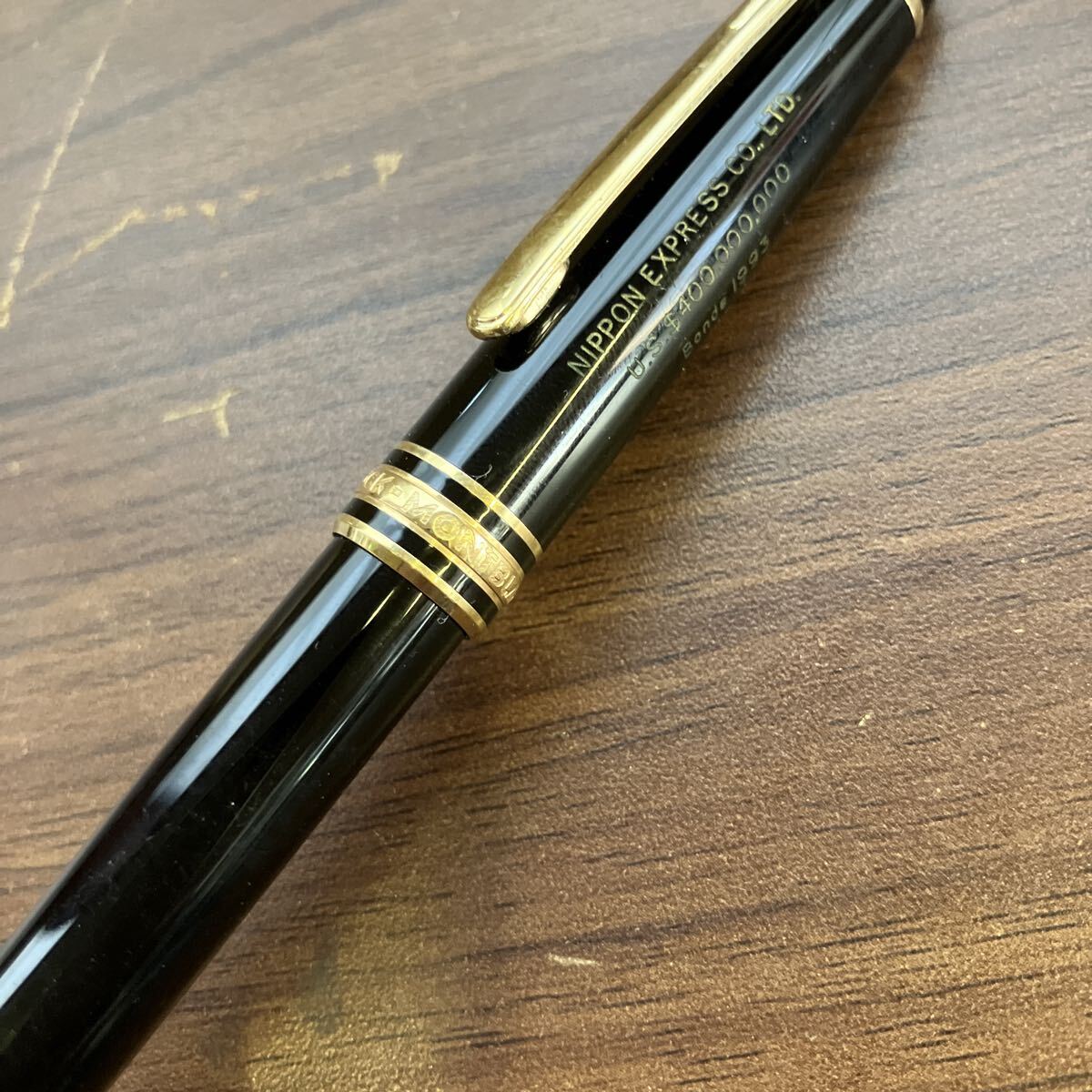 MONTBLANC モンブラン MEISTERSTUCK マイスターシュテュック ボールペン 筆記用具 文房具 ブラック 回転式_画像3