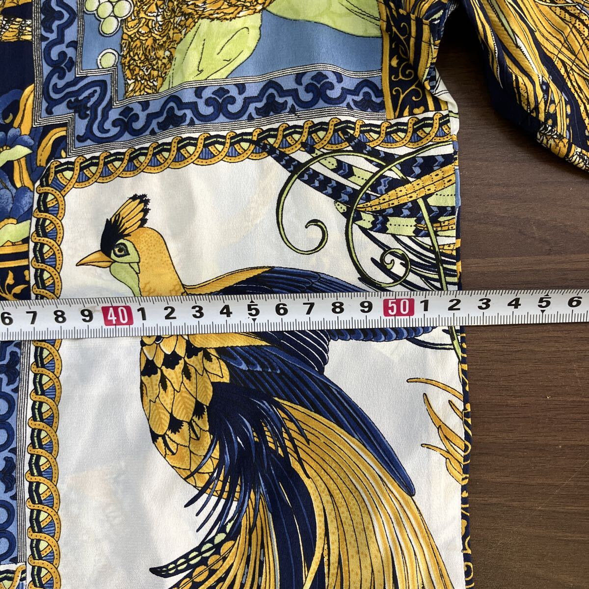 feragamo Ferragamo прохладный шея тянуть over короткий рукав шелк 100% SILK общий рисунок рисунок предмет лошадь .. животное рисунок бренд 