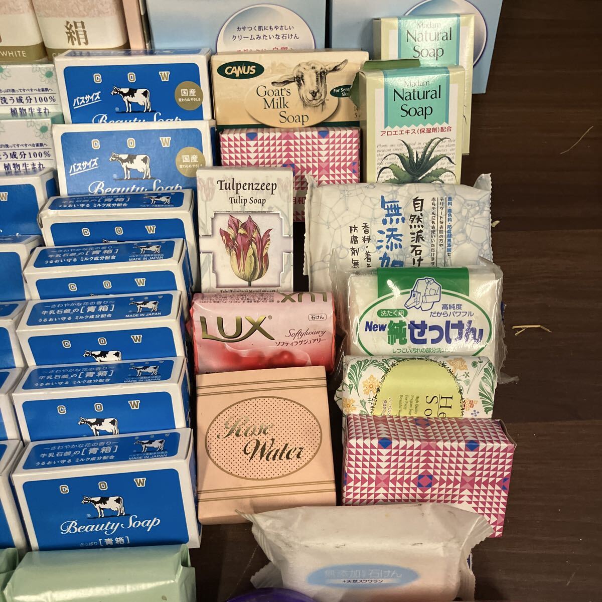 【新品 未使用品】固形石鹸 石けん ソープ せっけん 資生堂 牛乳石鹸 LUX カネボウ バス用品 家庭用品 手洗い ボディーケア まとめて_画像8