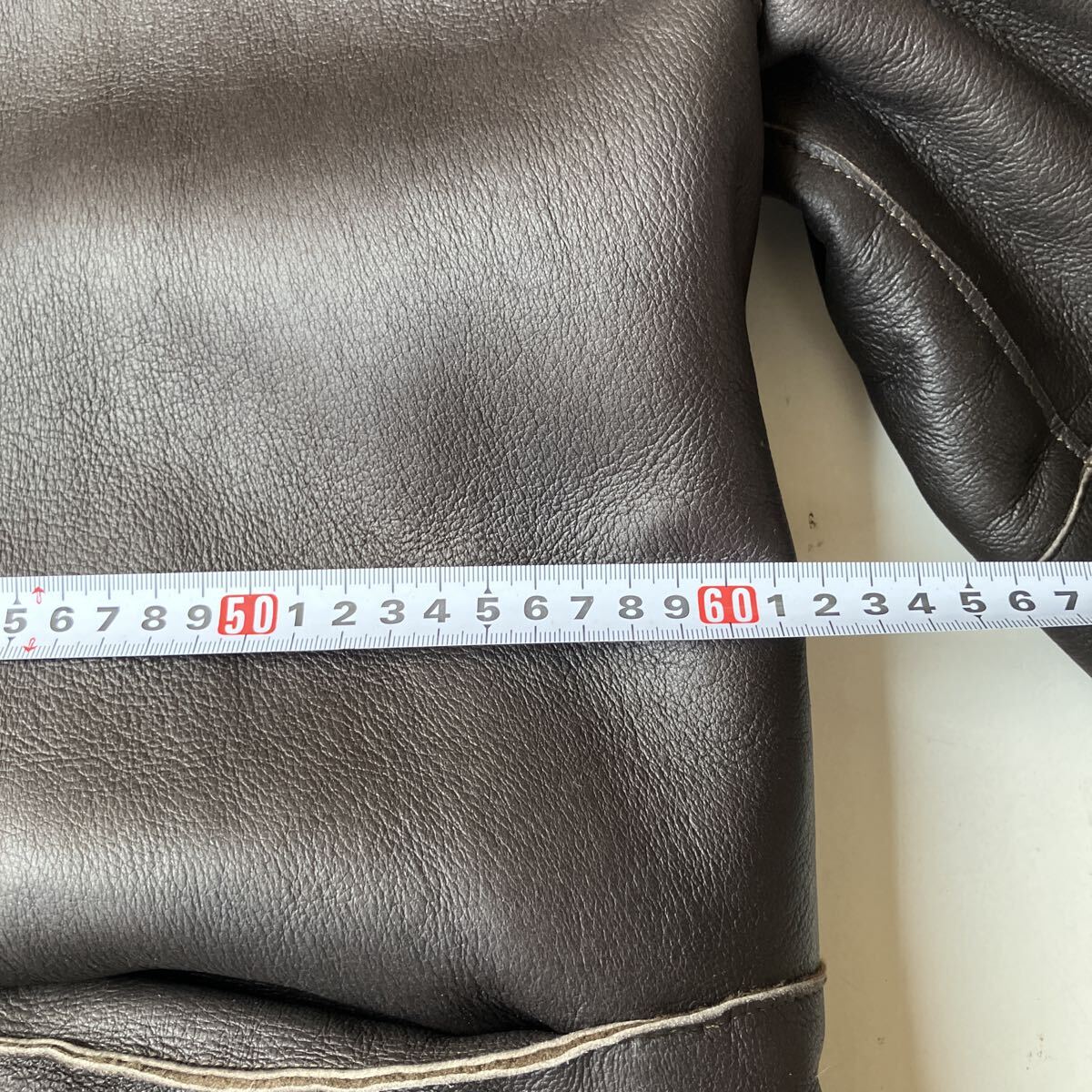 アドルフォ ドミンゲス Adolfo Dominguez ジャケット ムートンコート コート ダークブラウン ブラウン 革 メンズ 男性用 大きいサイズ_画像8