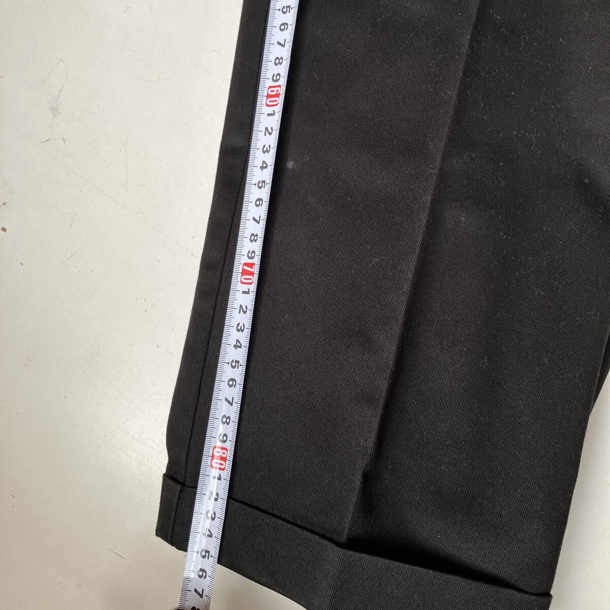 エディー・バウアー Eddie Bauer スラックス パンツ ズボン ブラック ボトムス 黒 メンズ 男性用 大きいサイズ 綿 ロングパンツ_画像8