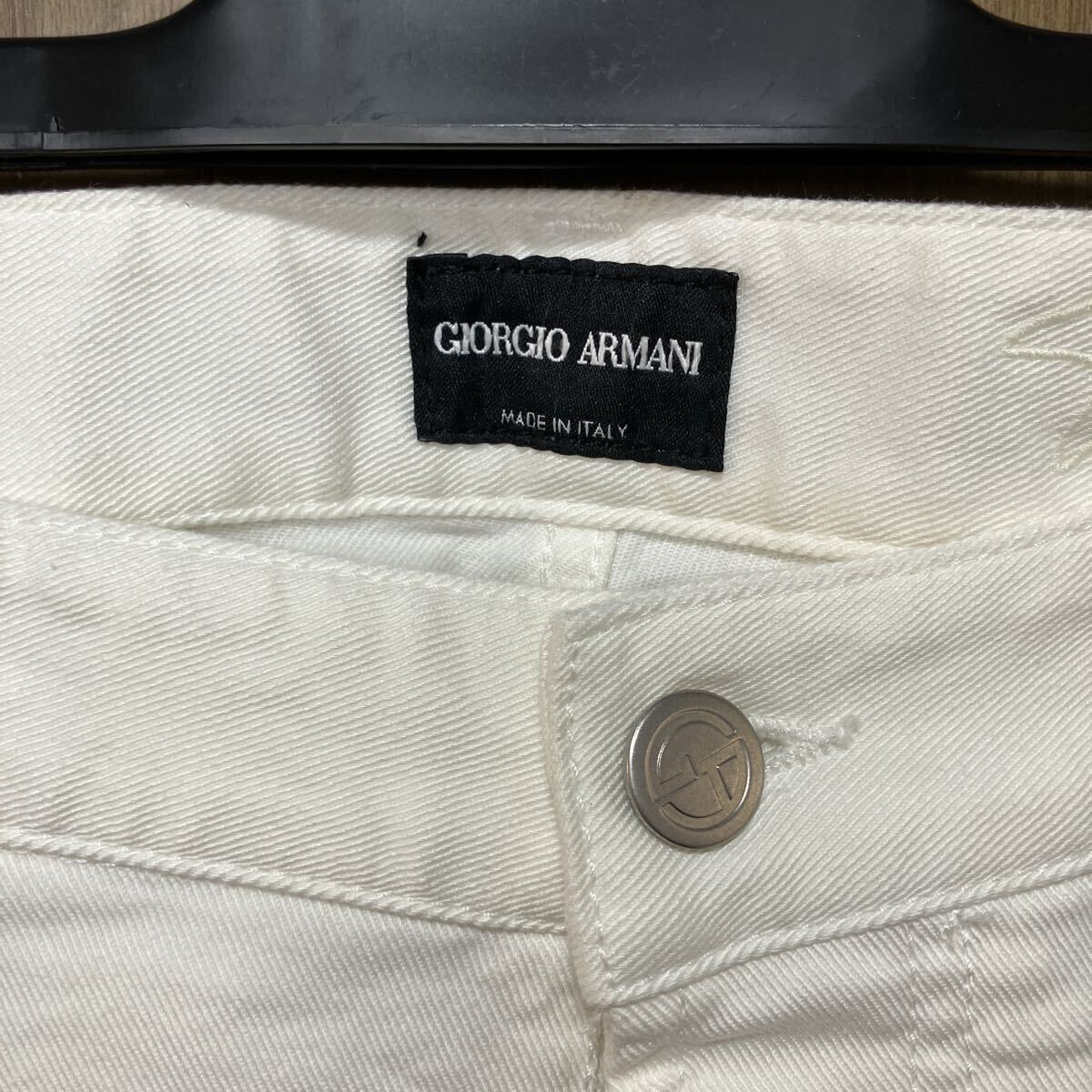 ジョルジオ アルマーニ GIORGIO ARMANI パンツ スラックス ズボン ボトムス ブランド ストレッチ メンズ 大きいサイズ ストレート_画像2