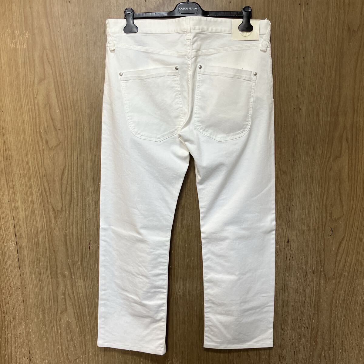 ジョルジオ アルマーニ GIORGIO ARMANI パンツ スラックス ズボン ボトムス ブランド ストレッチ メンズ 大きいサイズ ストレート_画像4