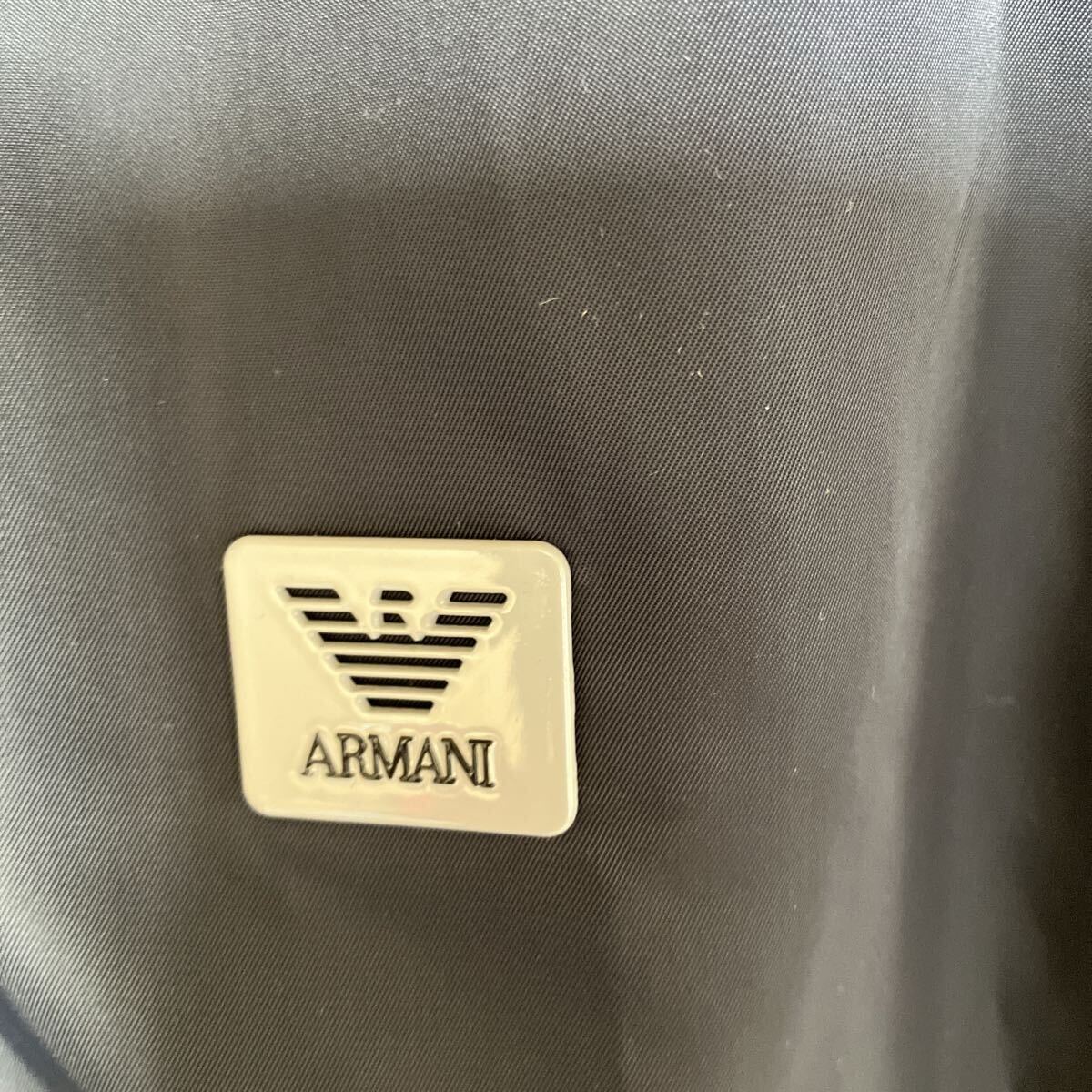 ARMANI JUNIOR アルマーニ ジュニア ナイロンジャケット ジャケット ブルゾン パーカー ネイビー キッズ12A 154㎝ _画像4