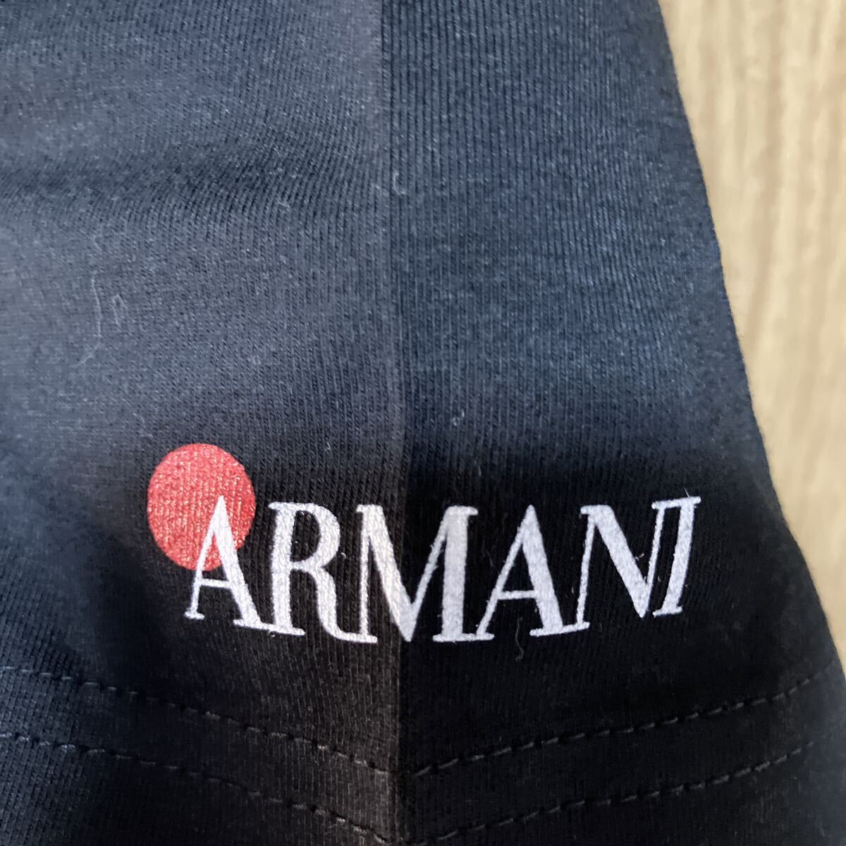 【新品 未使用品】EMPORIO ARMANI エンポリオアルマーニ Tシャツ 半袖Tシャツ ブラック 半袖マレディース XL ブランド _画像3