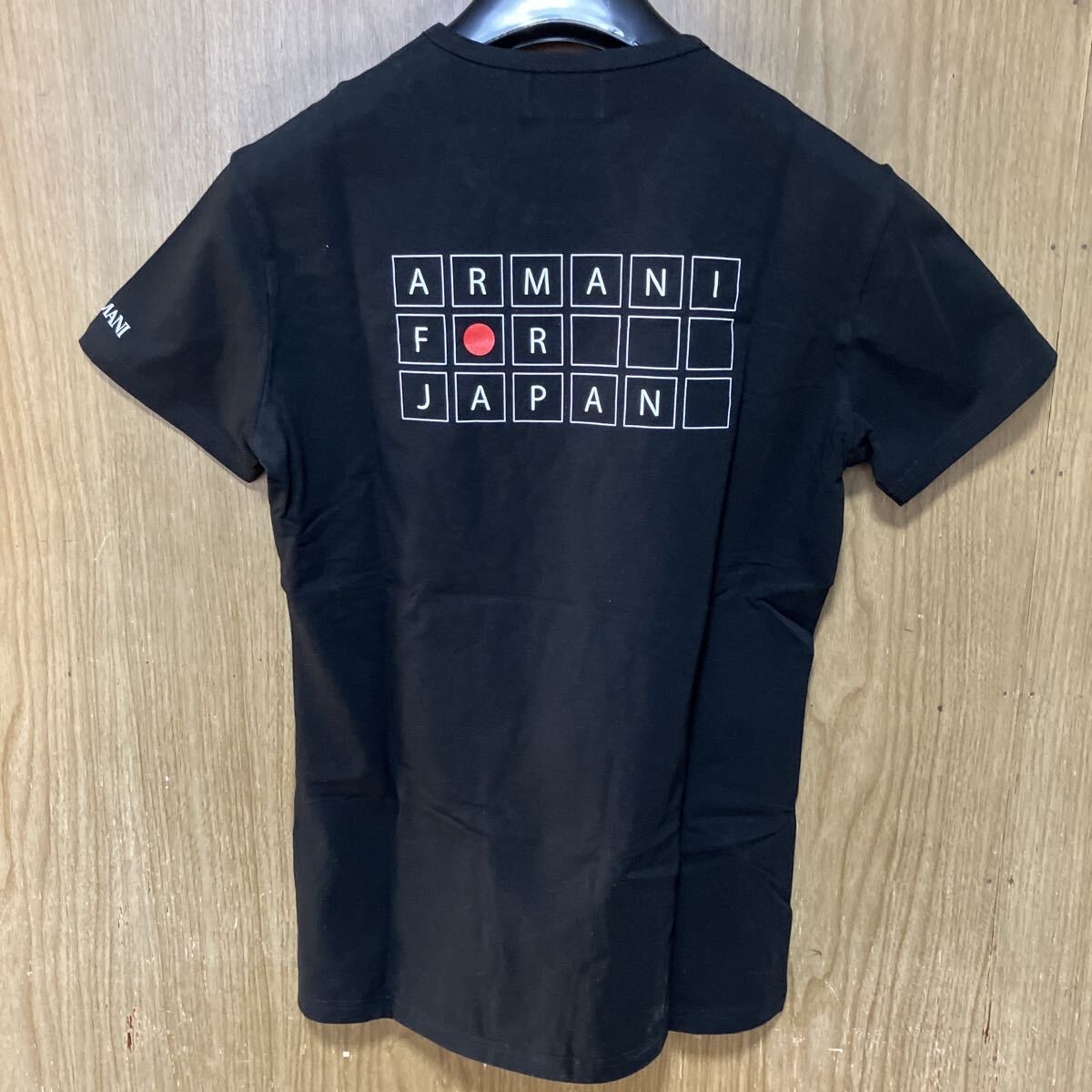 【新品 未使用品】EMPORIO ARMANI エンポリオアルマーニ Tシャツ 半袖Tシャツ ブラック 半袖マレディース XL ブランド _画像4