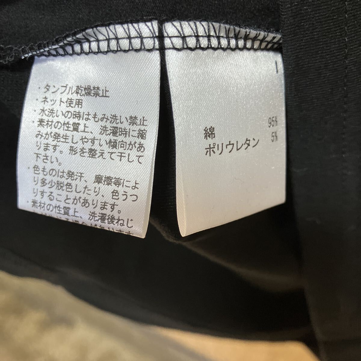 【新品 未使用品】EMPORIO ARMANI エンポリオアルマーニ Tシャツ 半袖Tシャツ ブラック 半袖マレディース XL ブランド _画像5