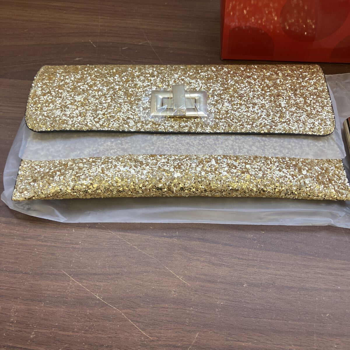 【新品 未使用品】エスティローダー 化粧品 リップ 口紅 コスメ アイシャドウ パレット ポーチ バック 箱有り_画像2