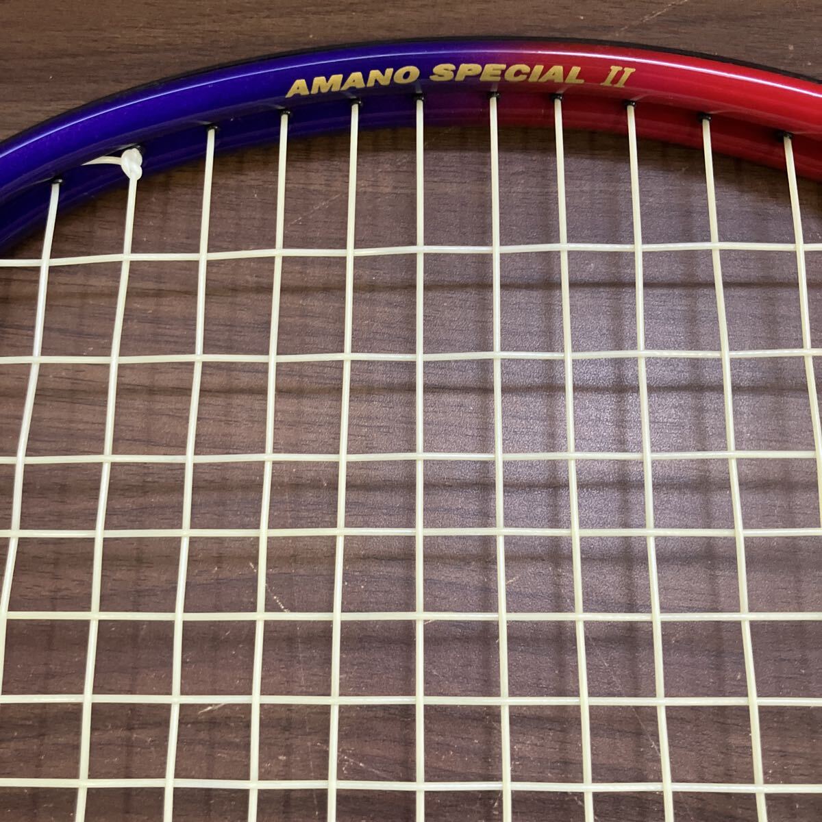 テニスラケット ミニテニス AMANO SPECIAlL 2 スポーツ 昭和レトロ 当時物 テニスラケット スポーツ 検) Wilson MIZUNO YONEX Prince_画像5