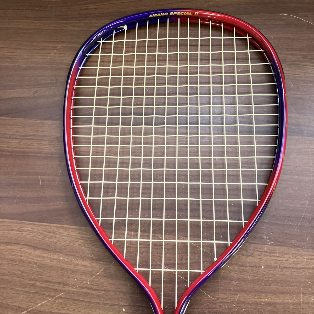 テニスラケット ミニテニス AMANO SPECIAlL 2 スポーツ 昭和レトロ 当時物 テニスラケット スポーツ 検) Wilson MIZUNO YONEX Prince_画像6