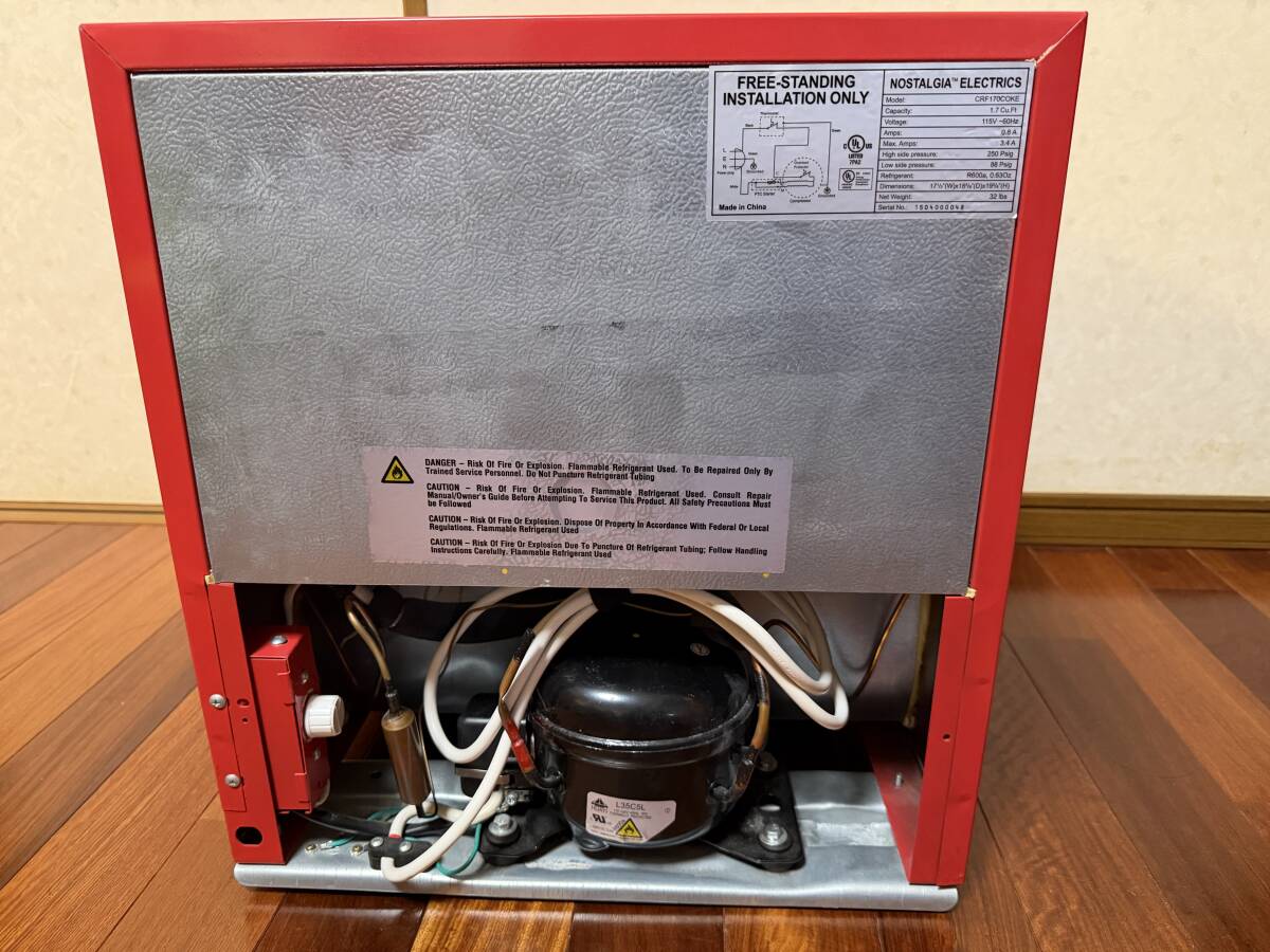 * Nostalgia Electrics CRF170COKE Coca * Cola рефрижератор 48L электризация только б/у *