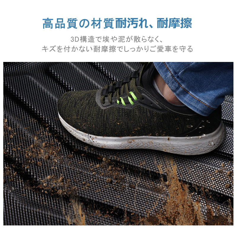 ホンダ ヴェゼル RV系 3Dラゲッジマット トランク マット ズレ防止 防水 防砂 立体構造 vezel RV3 RV4 RV5 RV6型 e:HEV 抗菌 保護 DF107_画像8