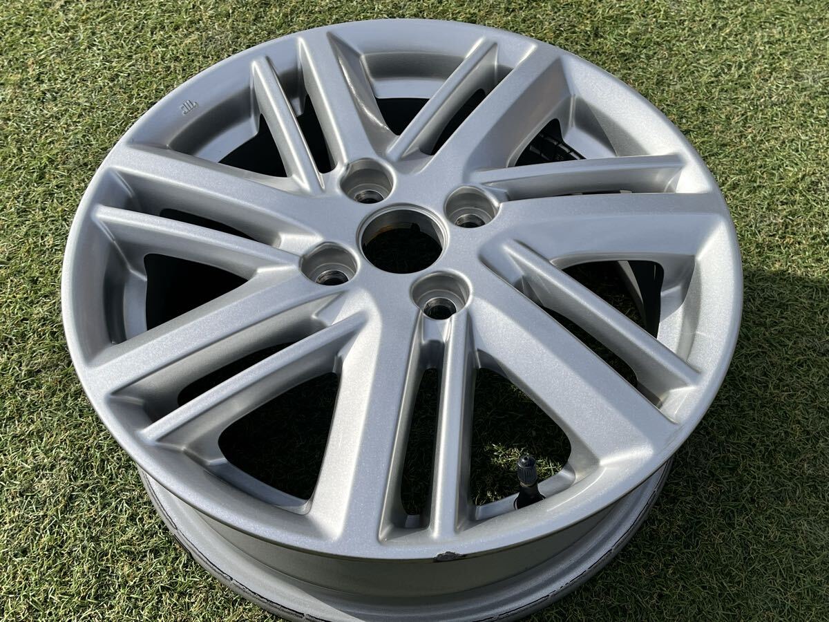 スズキ ソリオ MA37S 純正 ホイール 1本 15インチ 15×5J ET45 PCD100 4H 43210-83S50 【E71101-3】_画像2