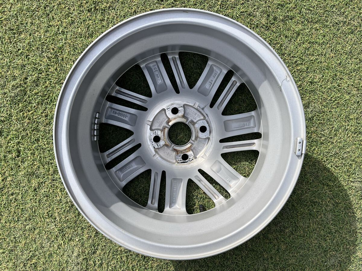 スズキ ソリオ MA37S 純正 ホイール 1本 15インチ 15×5J ET45 PCD100 4H 43210-83S50 【E71101-3】_画像6