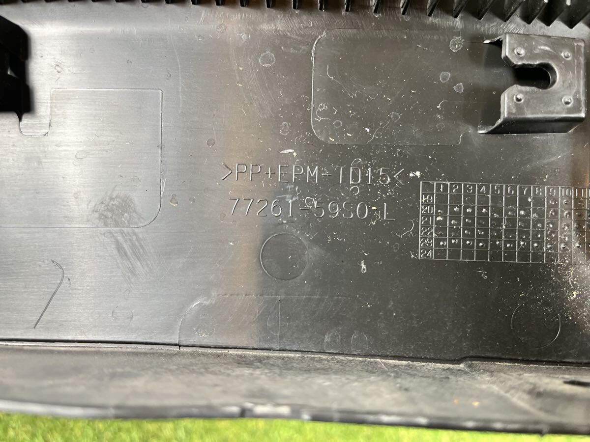 スズキ 純正 MR92S MR52S ハスラー リア フェンダーアーチ フェンダーモール 左 左側 助手席側 77261-59S0 【YE71114-18】_画像8