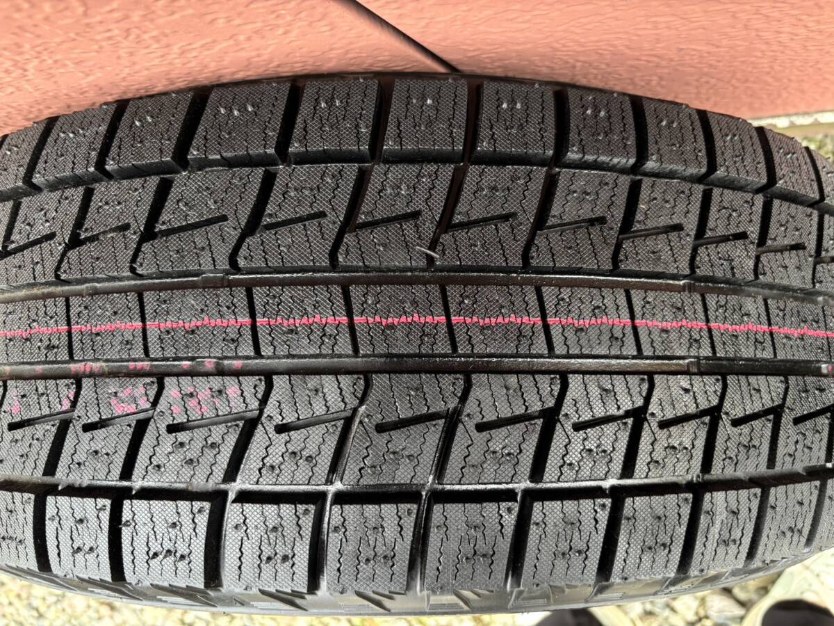 BRIDGESTONE BLIZZAK REVO1 ブリヂストン ブリザック スタッドレス タイヤ ホイール セット 2本 215/65R15 シルバー_画像9