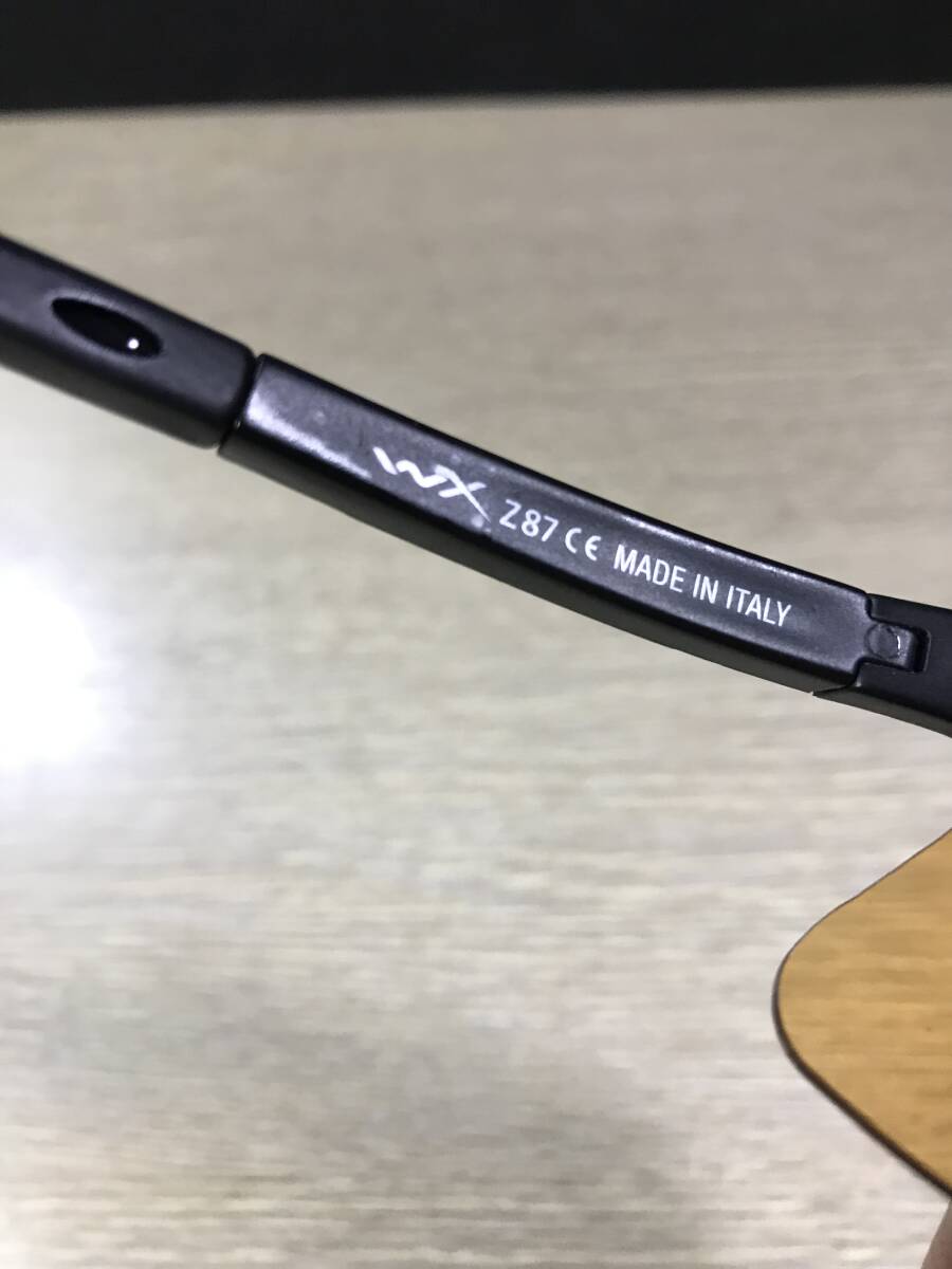 美品 ITALY WILEY X シューティンググラス サングラス！_画像6