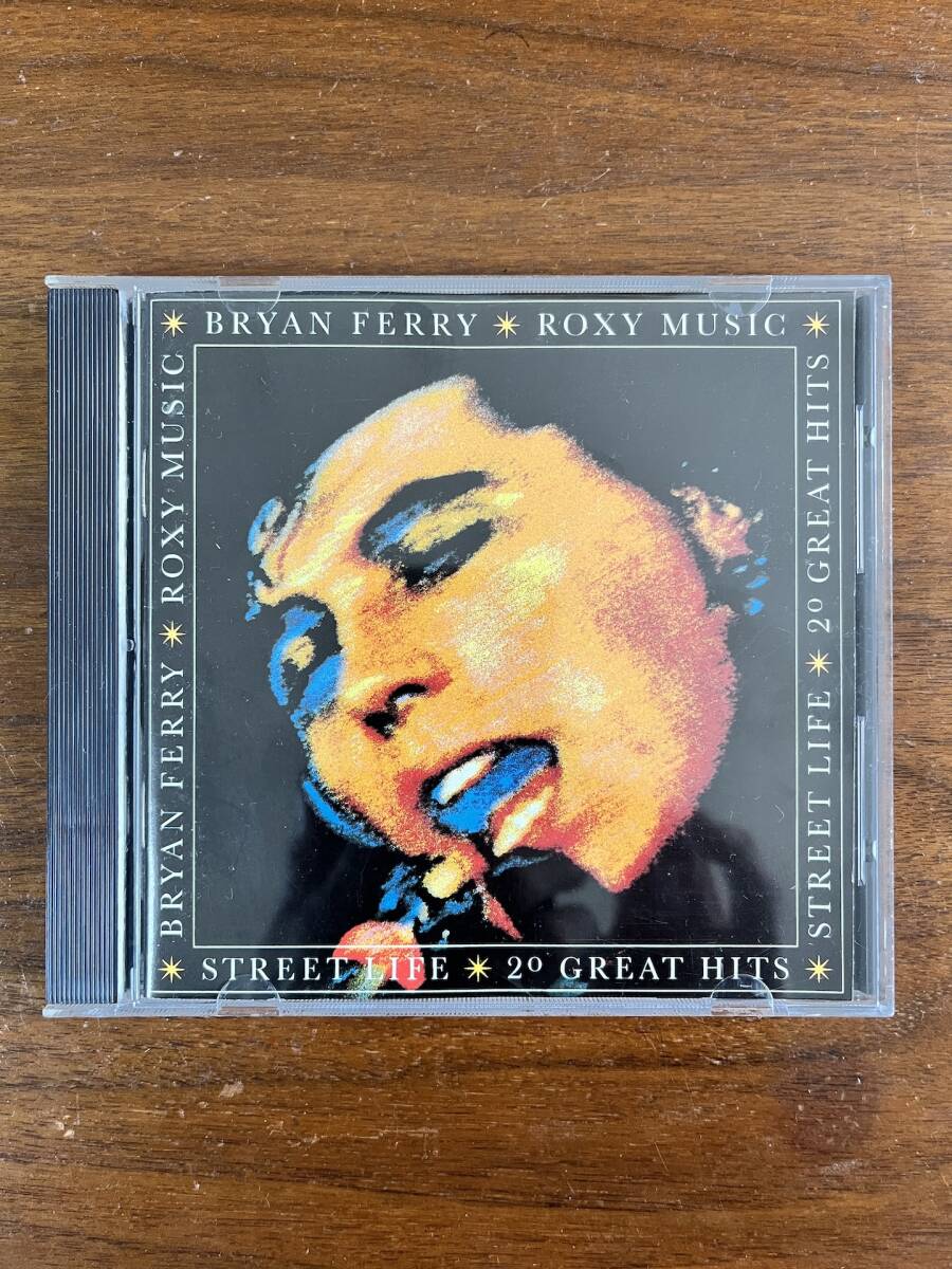 ★Bryan Ferry/Roxy Music Street Life - 20 Great Hits/ ディスコグラフィ掲載ブックレット Glam グラムロック_画像1