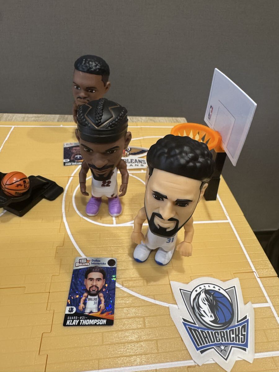 NBA BALLERS シリーズ2 オールコート 6体　カルーソ ウィリアムソン バトラー ブラウン トンプソン リラード_画像3