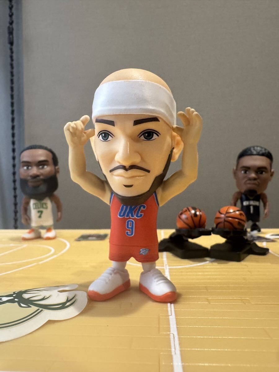 NBA BALLERS シリーズ2 オールコート 6体　カルーソ ウィリアムソン バトラー ブラウン トンプソン リラード_画像5