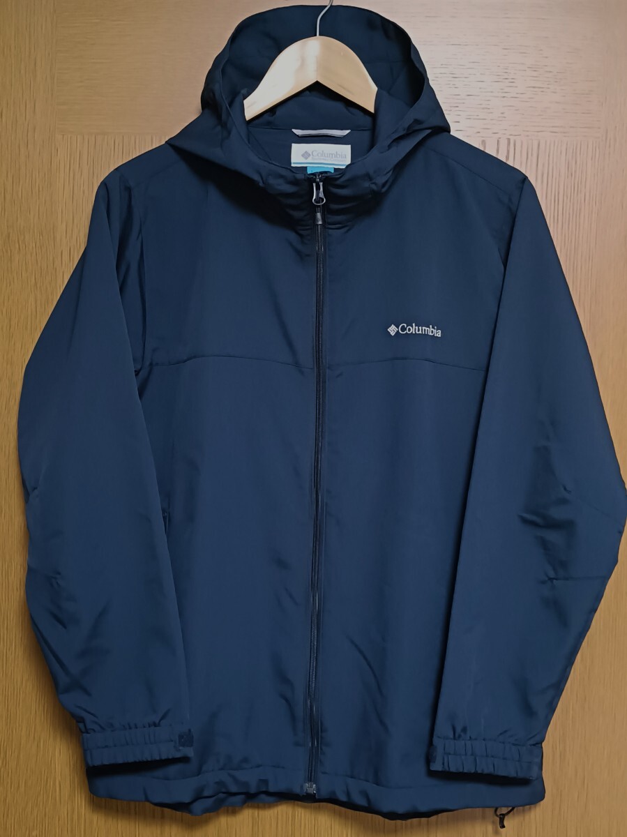 コロンビア Columbiaアウトドア ジャケット 青 XL 中古 _画像1