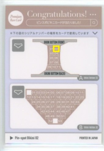 . Akira день .7 ~OTONA KAWAII~ булавка spo бикини карта 02 #02/11 (A: редкостный хорошо часть! серый брюки центральный ) /WooHoo 251023-408