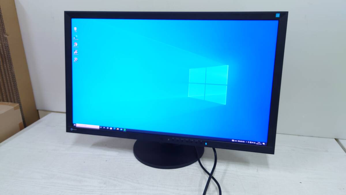 【良品】EIZO FlexScan EV2736W 27型 モニタ WQHD（2560x1440） ノングレア DVIx1/Displayportx1 動作品_画像1
