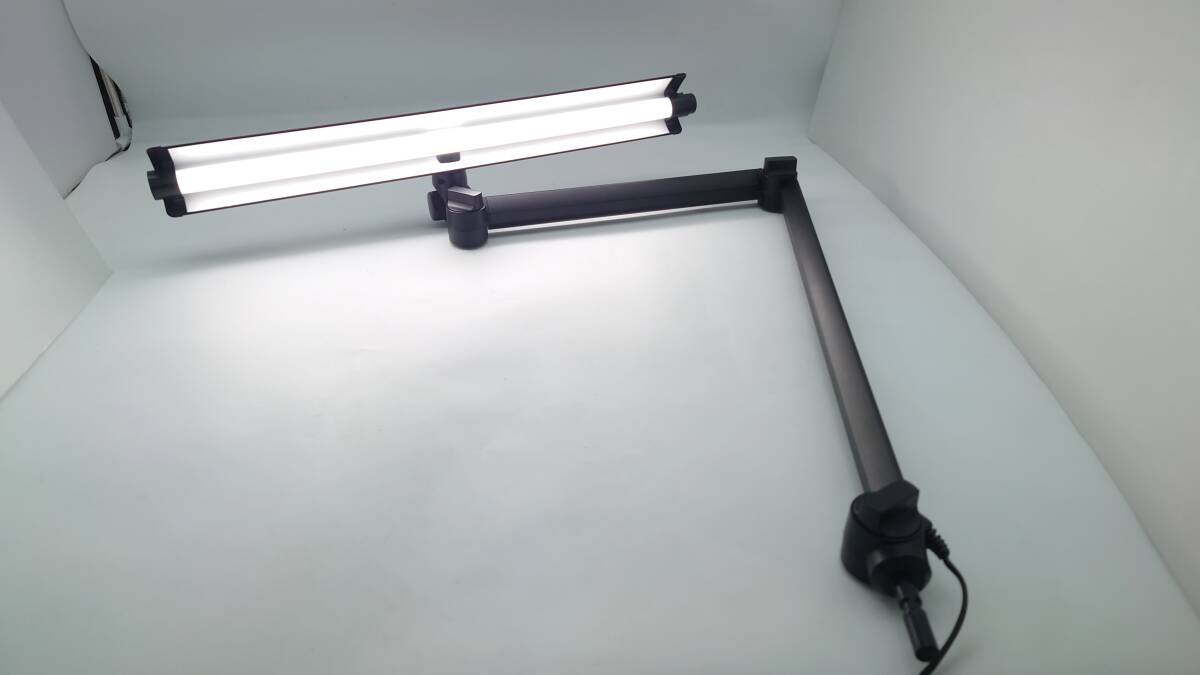 【良品】山田照明 Z-LIGHT Z-208PROB デスクライト LEDデスクライト 7段階調光 動作品_画像1