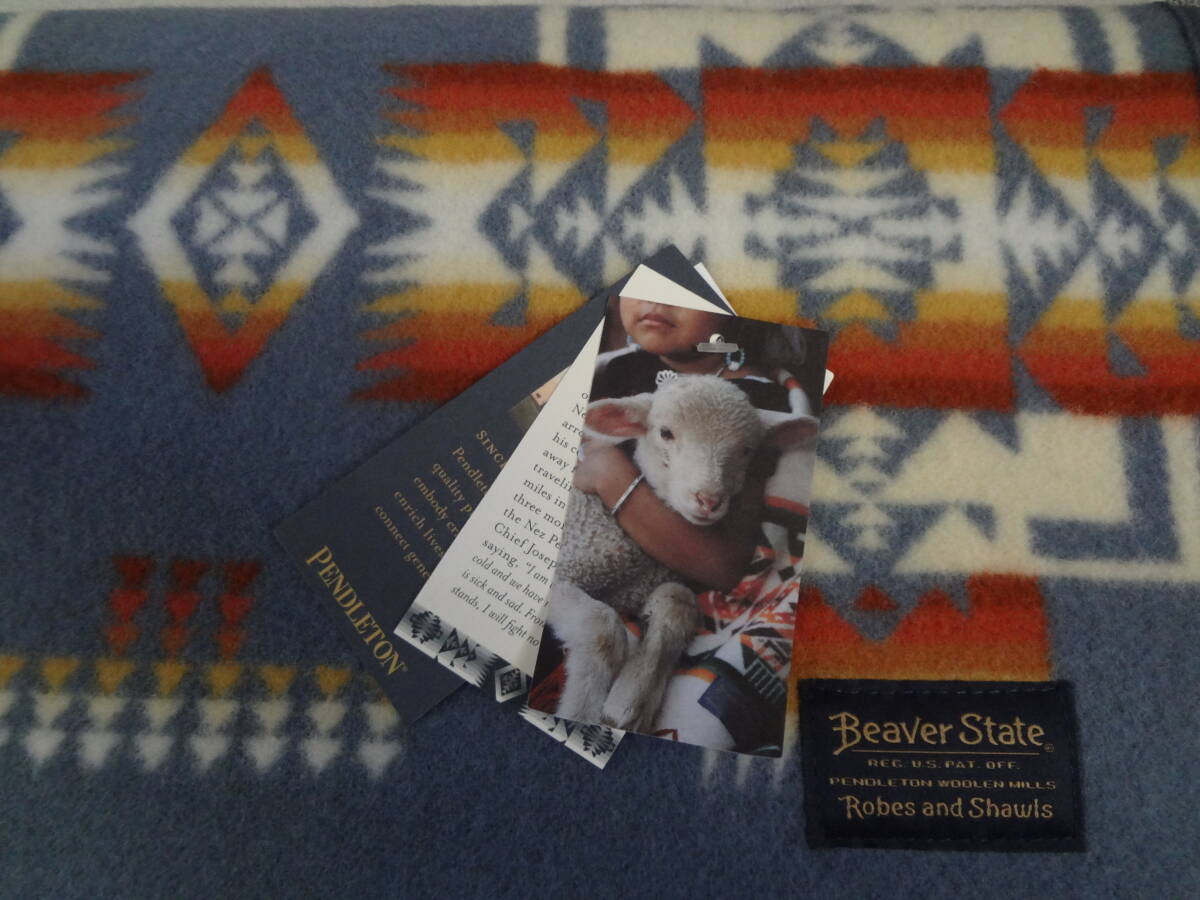 ★在庫処分・今季最後の1点「エイアンドエフ取扱品」50％Off■PENDLETON・PWM Child Blanket Slate 1SZ★_画像1