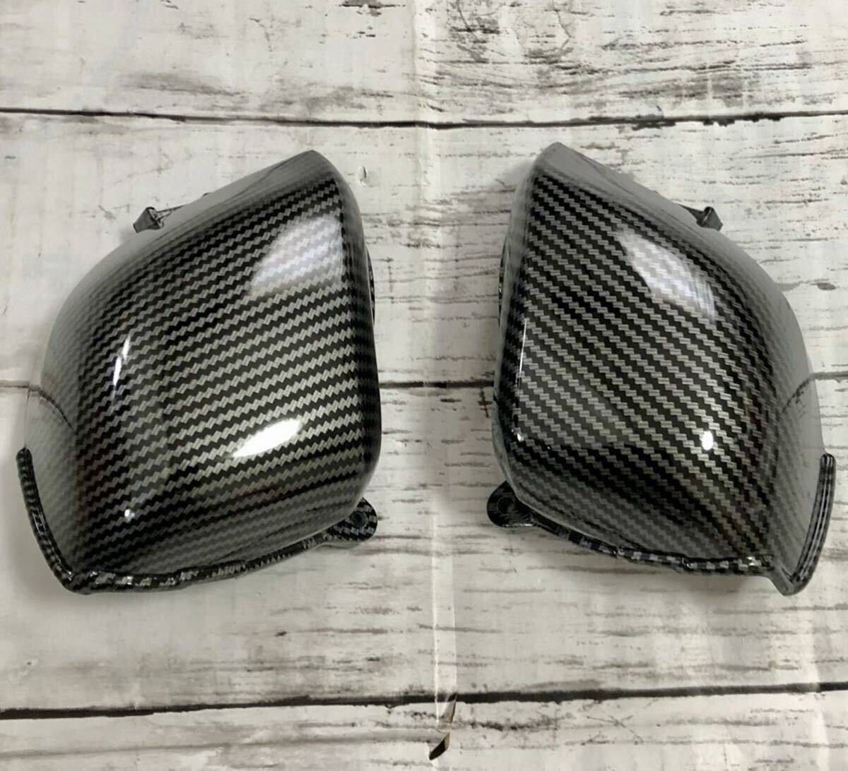 【新品】CB400SF NC39 カーボン調 エアクリカバー VTEC スペック1/2/3 CB400SB エアクリーナーカバー エアフィルターカバー サイド_画像7