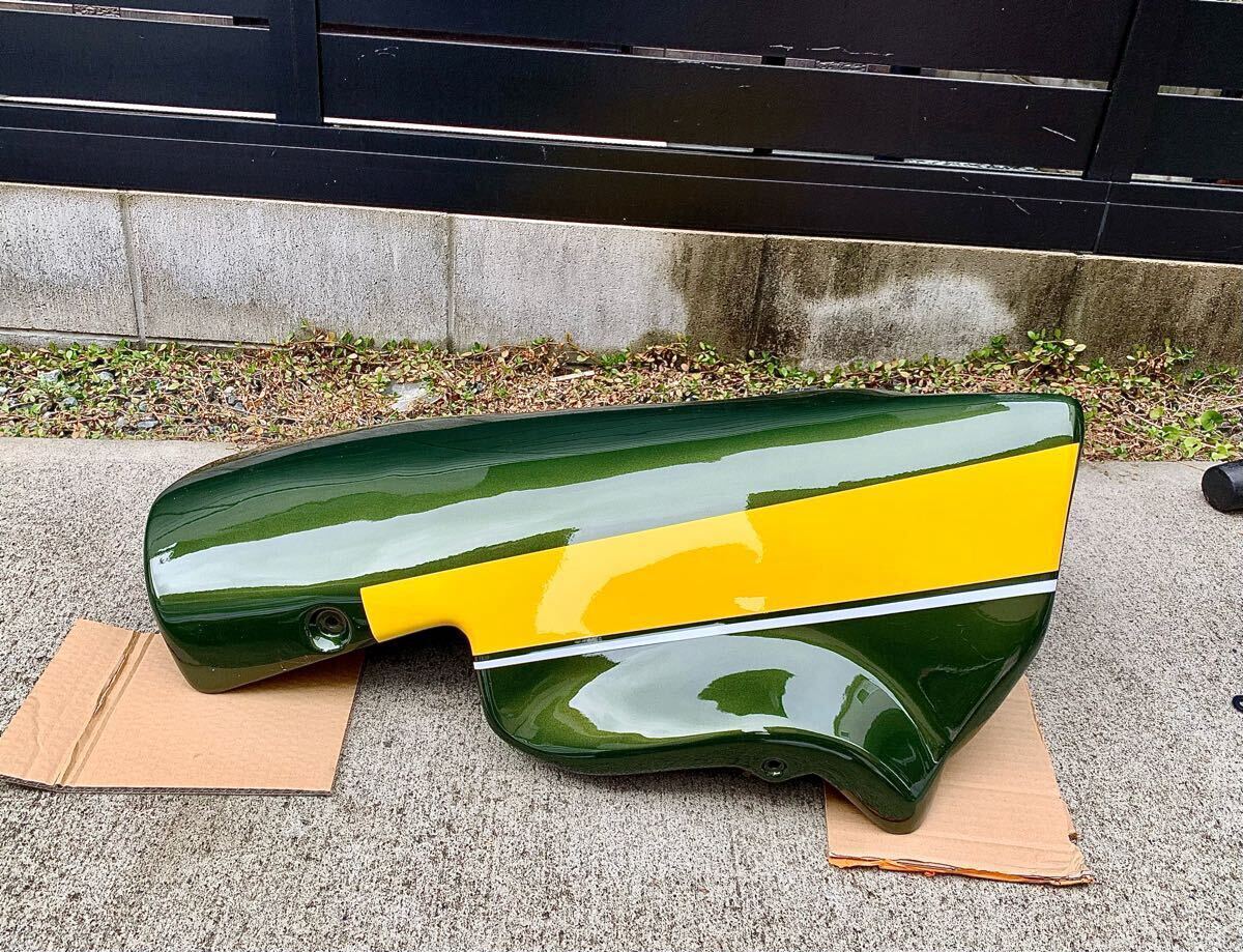 【新品】Z900RS専用 アンダーカウル 社外品 取付金具付属 キャンディトーングリーン カスタム_画像9