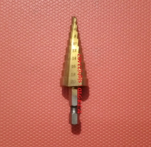 *Ⅱ.. подножка дрель 15 шт. комплект маленький большой спираль takenoko Gold дрель bit металлоконструкция электрический ударный инструмент инструмент сверло бесплатная доставка 