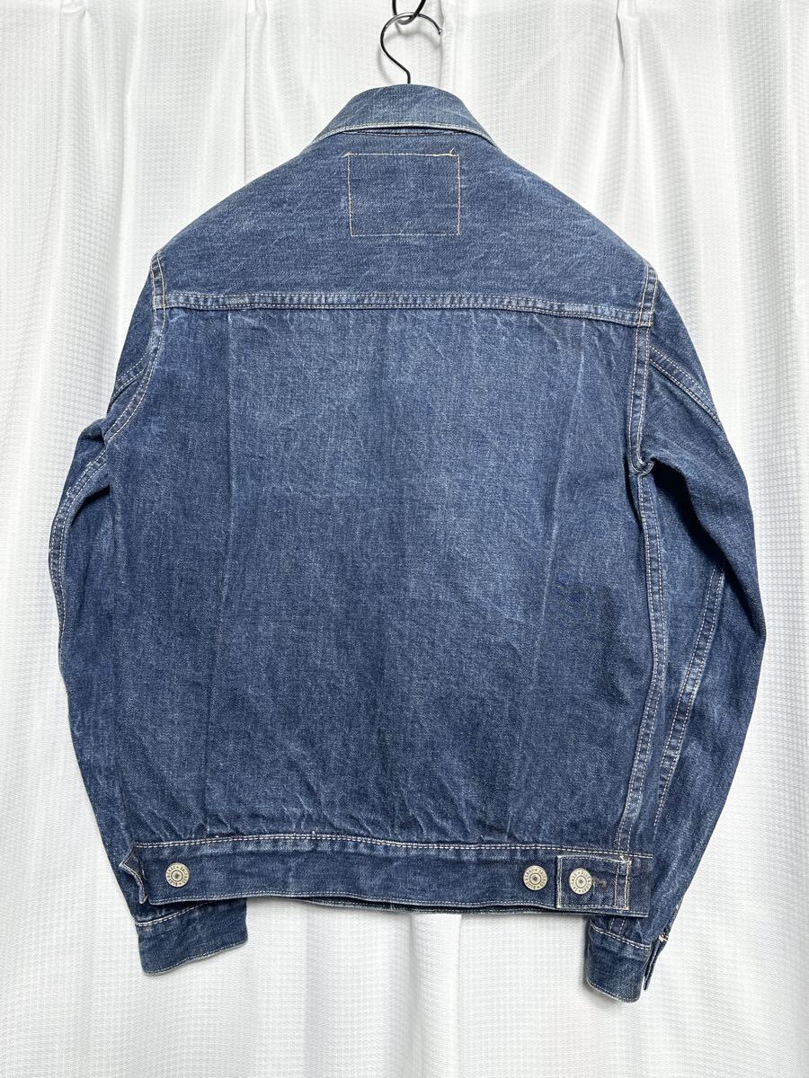 □/WAREHOUSE BLUE&GRAY/ウエアハウス ブルー＆グレー/38サイズ/メンズ/ボタンジャケット/インディゴ/藍/デニムジャケット/アメカジ/_画像6