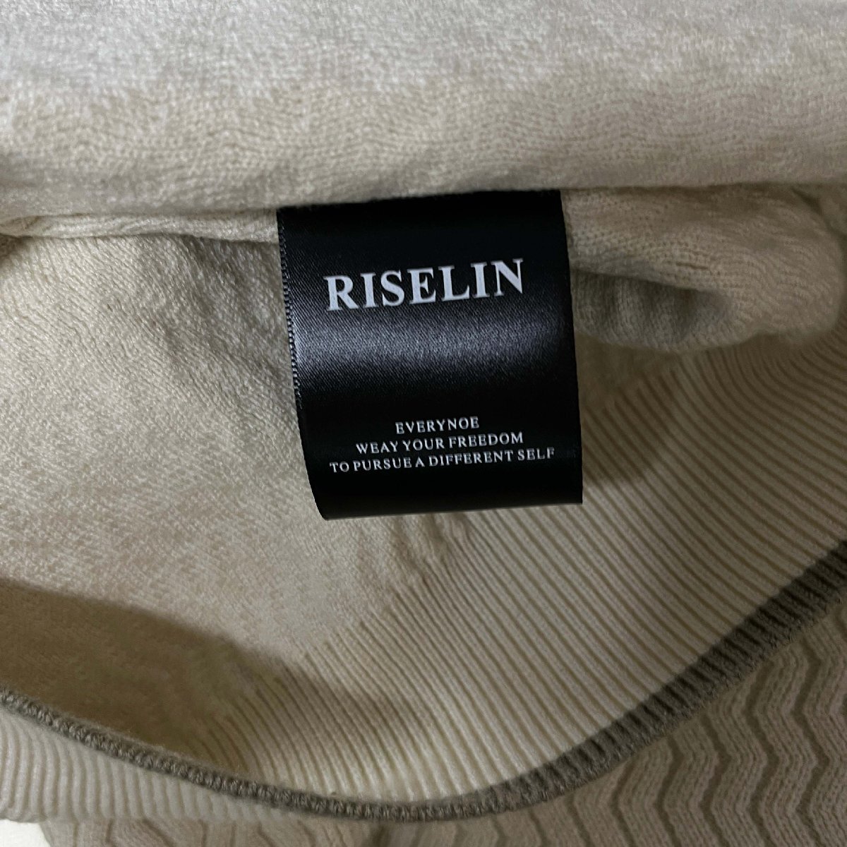 上質 ヨーロッパ製※定価4万◆ブルガリア発※RISELIN セーター ウール混 快適 暖か 波柄 トップス ニット トレーナー カジュアル 2XL/52_画像10