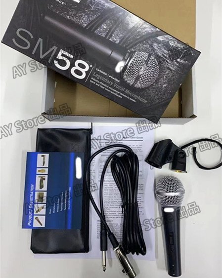 SM58LC электродинамический микрофон SM Classic 58 57 общепринятый проводной переносной Vocal караоке .bhw0344