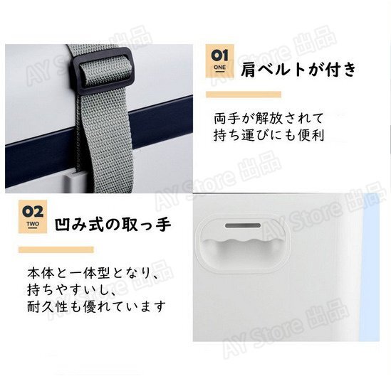  автомобильный рефрижератор 19L портативный холодильник -10*C~+65*C регулировка держать ... маленький размер рефрижератор cooler-box для бытового использования автомобильный DC12V24V 110V белый & серый bhw0141