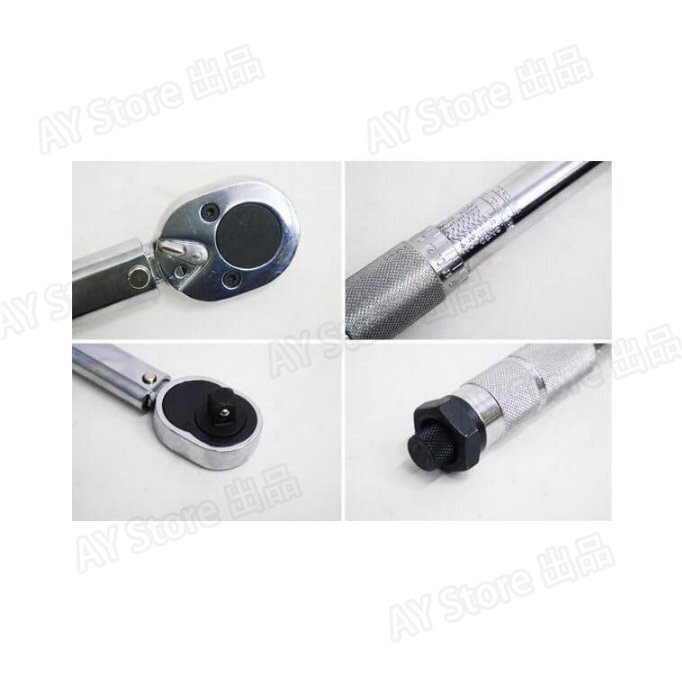 1円スタート 売り切り トルクレンチ タイヤ交換 プリセット式 28-210Nm 差込角 ケース付 車 自動車 軽自動車 バイク 収納ケース bhw0169_画像3