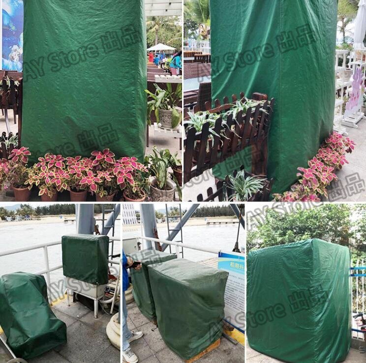 高品質 トラックシート 荷台カバー PVCコーティング 防水雨避けカバー 日焼け止め 厚手 エステル帆布 4mx5mエステルシート 屋外対応bhw0311_画像4