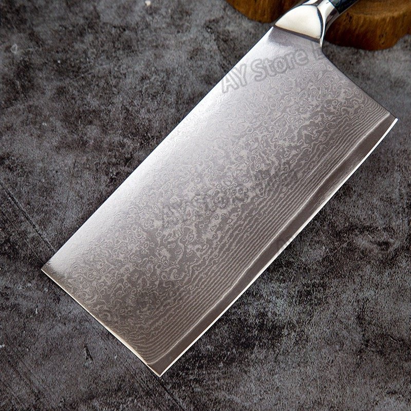  Damas rental VG10 сталь кухня нож земля . удар режущий инструмент китайский нож обе лезвие земля . режущий инструмент земля . кухонный нож китайский нож земля . удар . китайский нож bhw0253