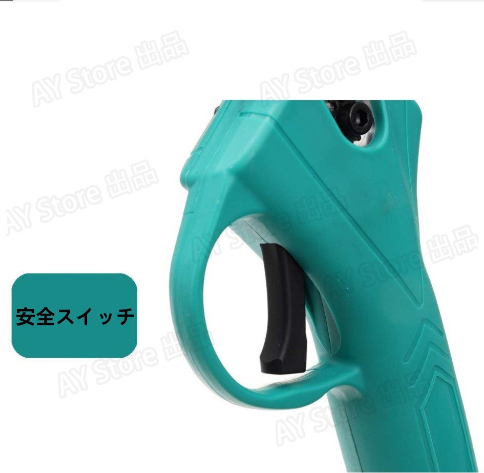 新型電動ハサミ 充電式 庭木/枝切り/果樹用/電線/ケーブルなど 剪定鋏 電池2個 bhw0128_画像5