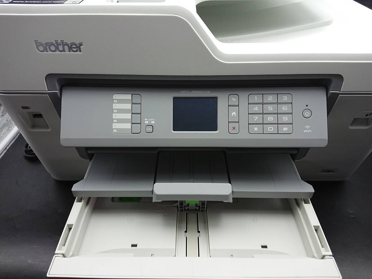 【ジャンク】Brother インクジェット複合機 PRIVIO MFC-J6583CDW ブラザー_画像4