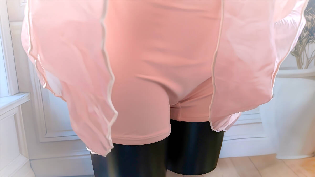 匿名配送♪未使用品♪Lサイズ♪エレガントなメッシュ素材♪ビーチパーティに最適なピンクワンピース水着☆彡_画像9