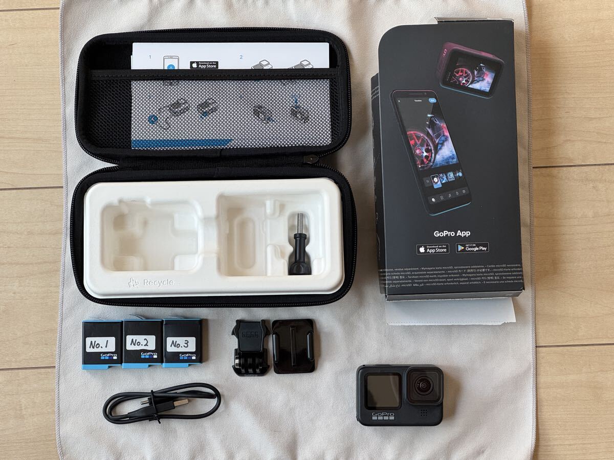 【美品】 GoPro Black HERO9 使用回数少なめ_画像7