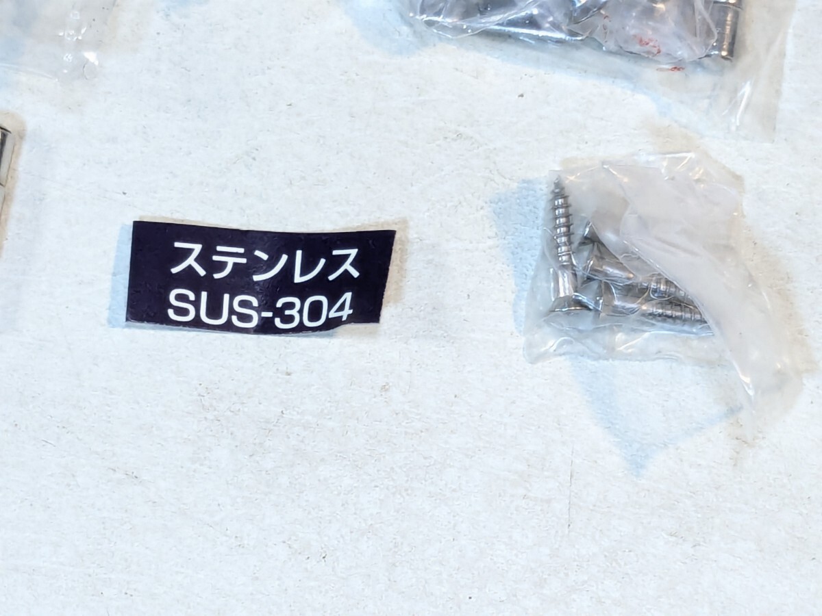 送料無料 ステンレス ストロング掛金 45ｍｍ 5個 金具_画像4