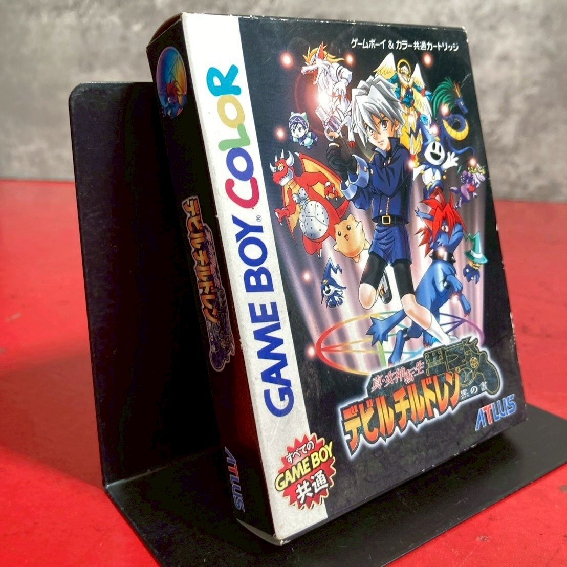 【箱説有】真・女神転生デビルチルドレン 黒の書　GBソフト　ゲームボーイカラー_画像1