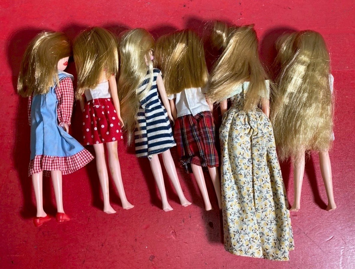 1円~ TAKARA タカラ リカちゃん 着せ替え人形 TAKARA JAPAN 日本製 当時物 6点 まとめ売り / 幼稚園の先生_画像2